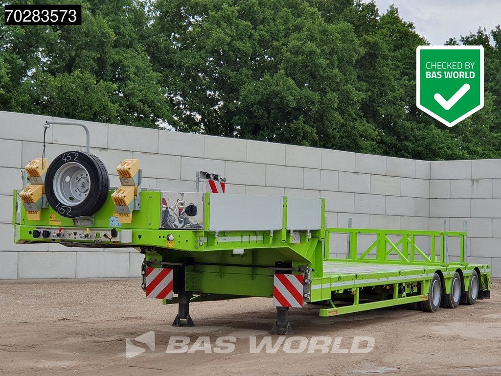 Faymonville F-S43-1AAF 3 Achsen Extendable Twistlocks 3x Hydraulic Steering Galvanised