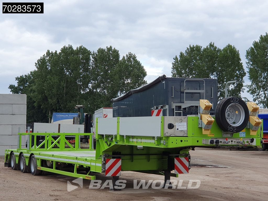 Faymonville F-S43-1AAF 3 Achsen Extendable Twistlocks 3x Hydraulic Steering Galvanised