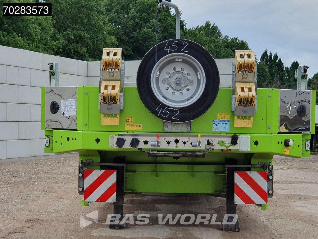Faymonville F-S43-1AAF 3 Achsen Extendable Twistlocks 3x Hydraulic Steering Galvanised