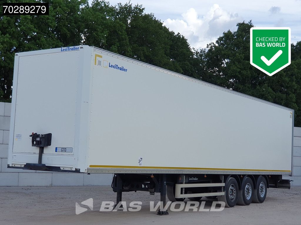 Lecitrailer 3E20 3 axles Liftachse Rolltor