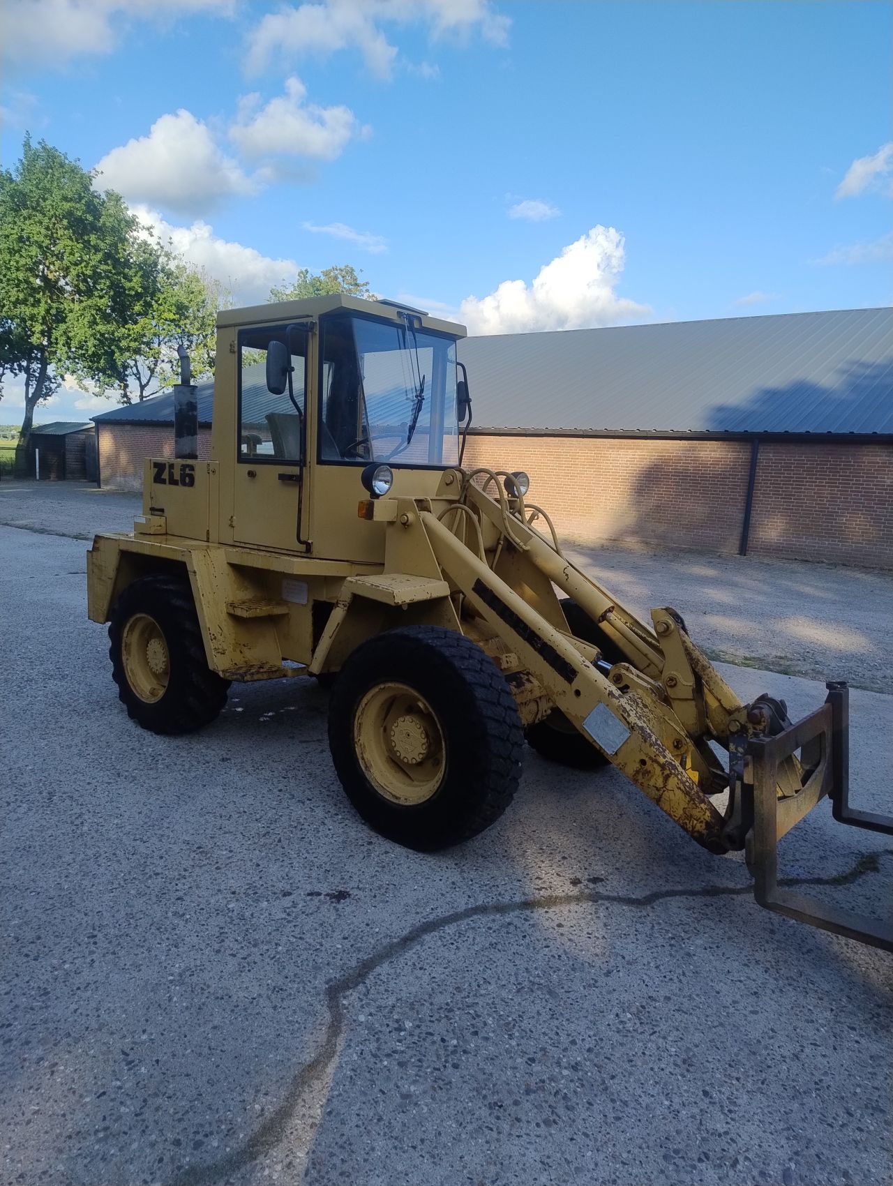 Zeppelin terex scheaff shovel zl6