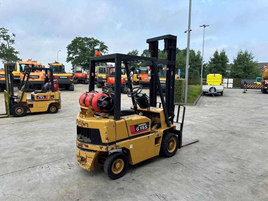 Gabelstapler Daewoo G15S Treibgas 1500kg 1998