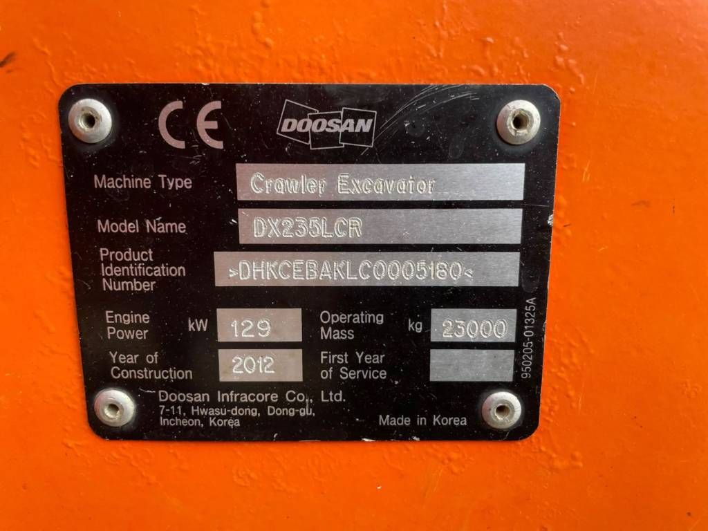 Doosan DX235LCR