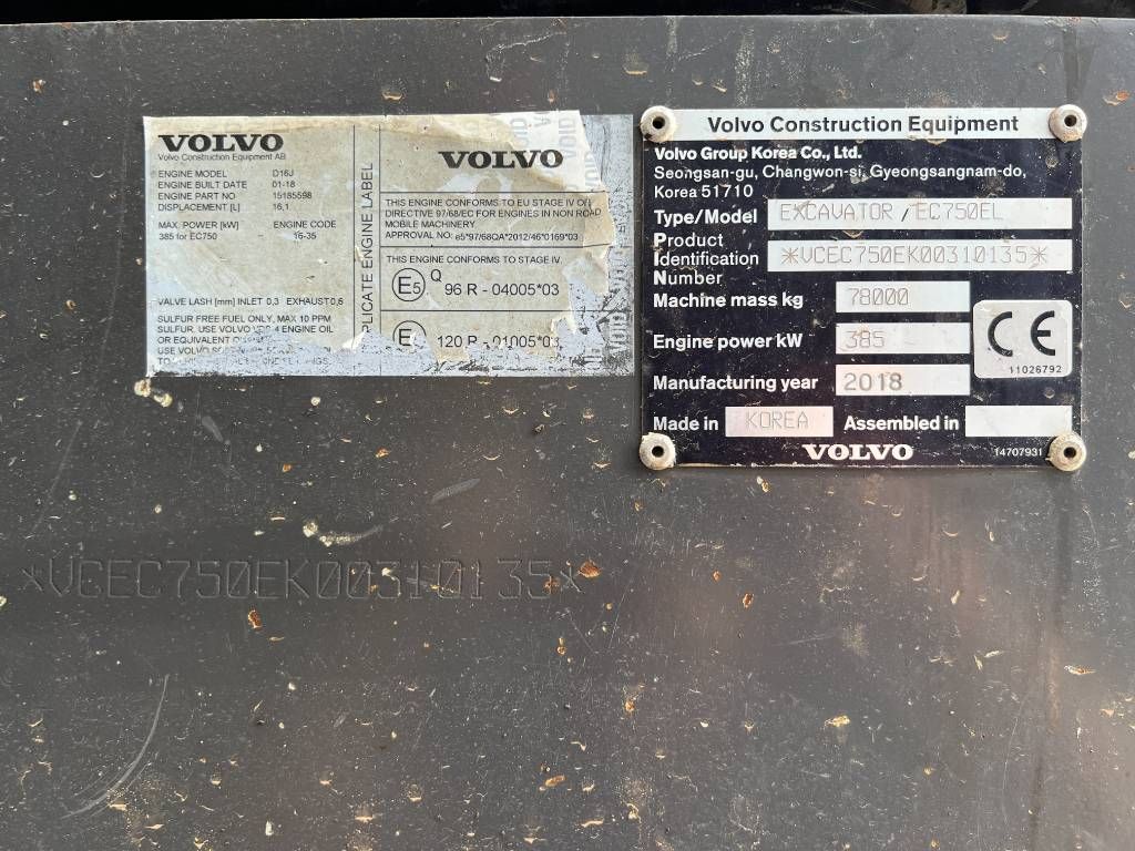 Volvo EC750E L
