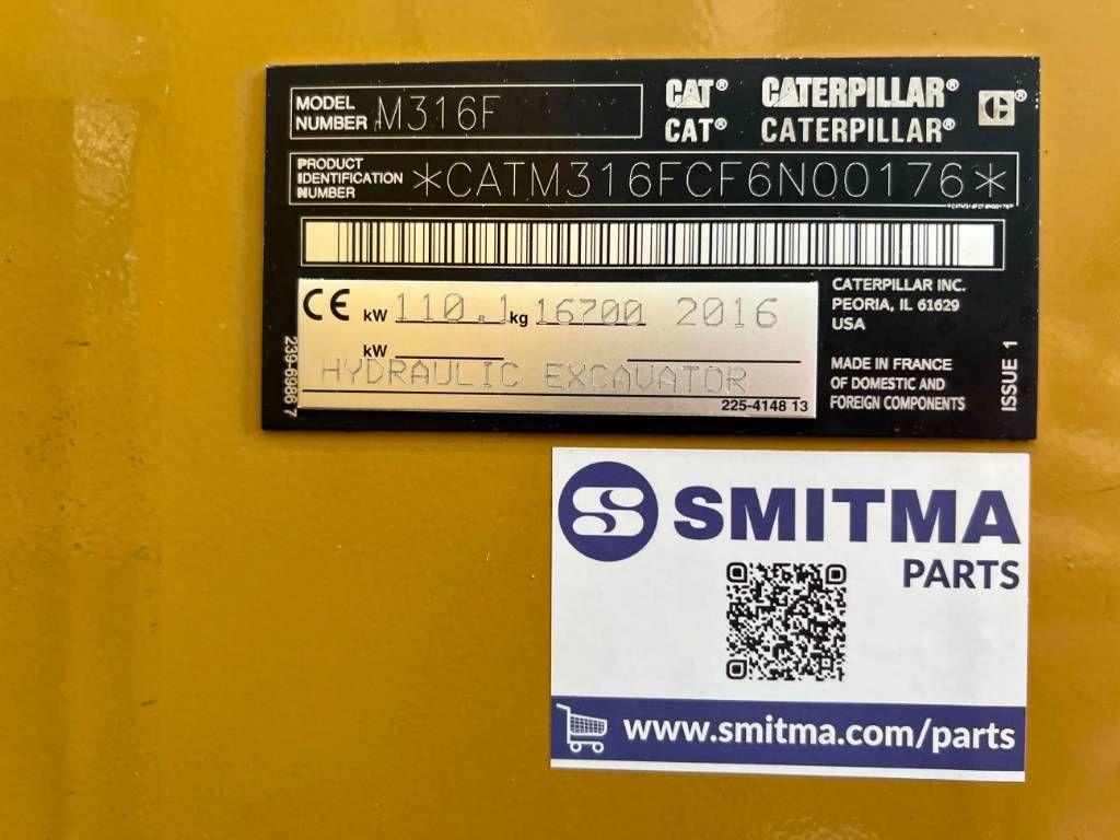 CAT M316F
