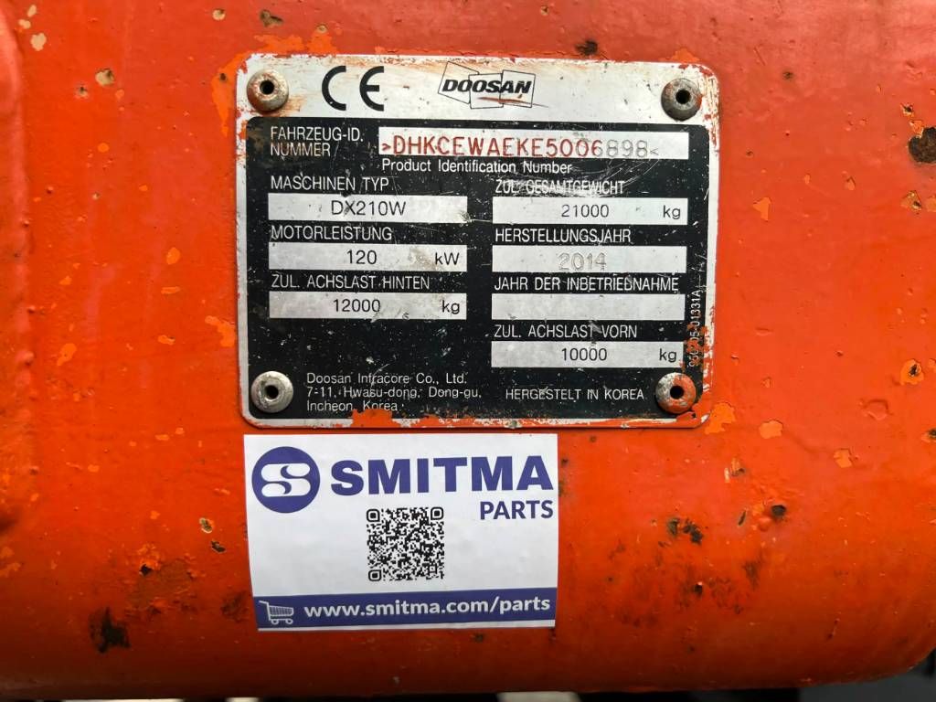 Doosan DX210W