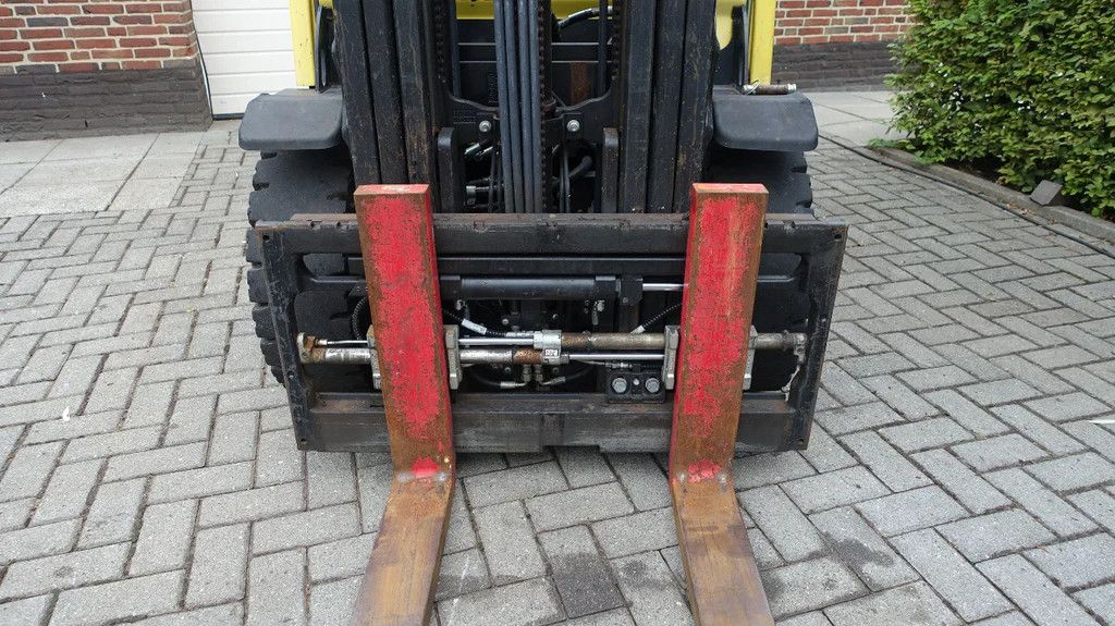 Hyster H 3.5 ton LPG Vork versteller en sideshift