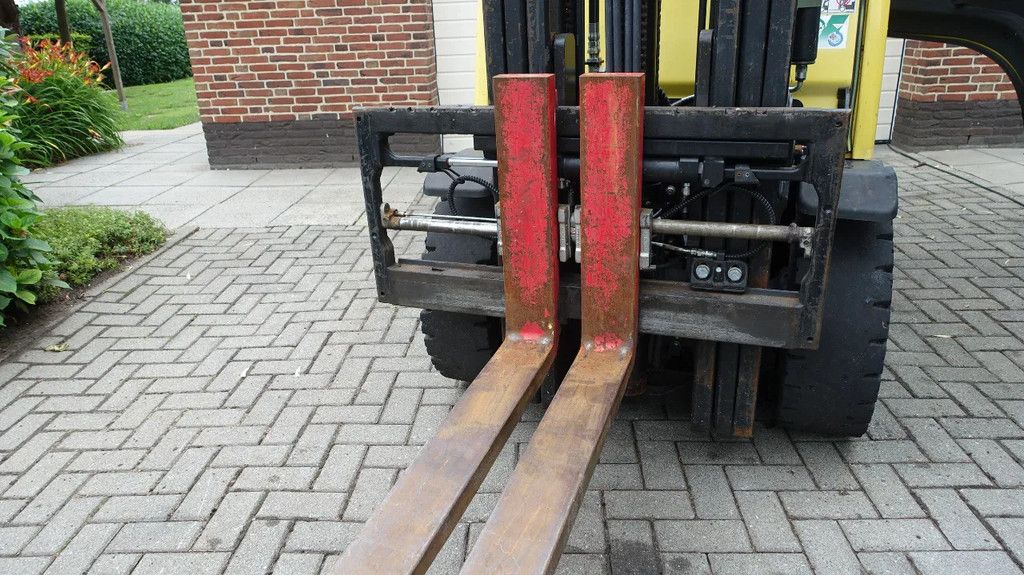 Hyster H 3.5 ton LPG Vork versteller en sideshift