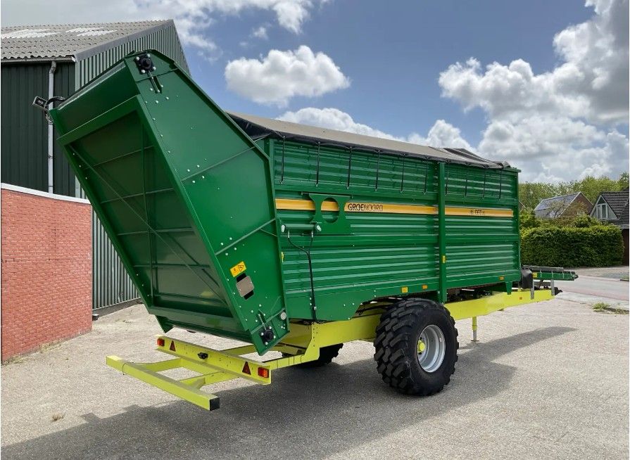 Schuitemaker TFT10 / 18m3 Hakselwagen Overlaadwagen Hennep