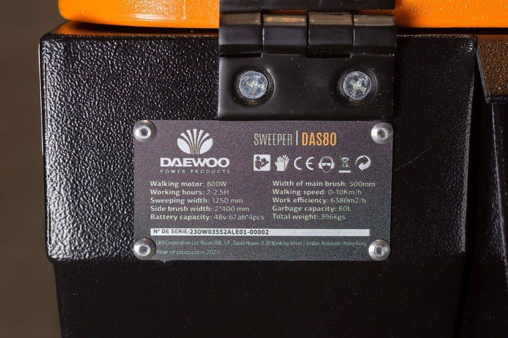 Veegmachine Daewoo Das80 Elektrisch 700W 2024 Nieuw