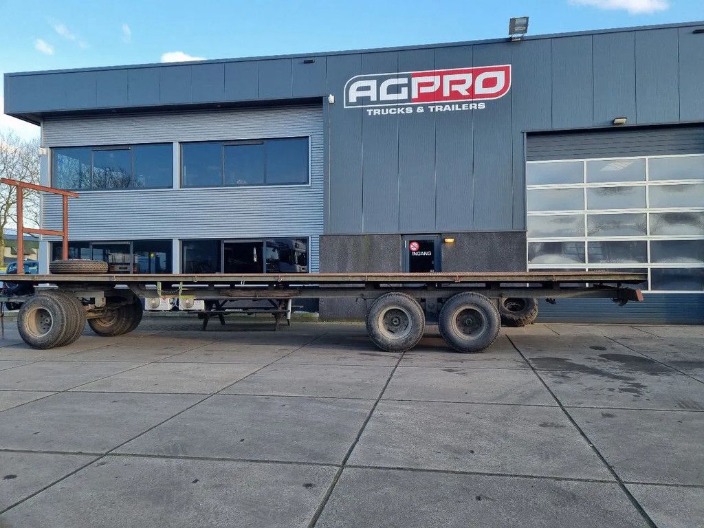 Diversen LANGE STRO WAGEN bladgeveerd hydr geremd LZV KENT