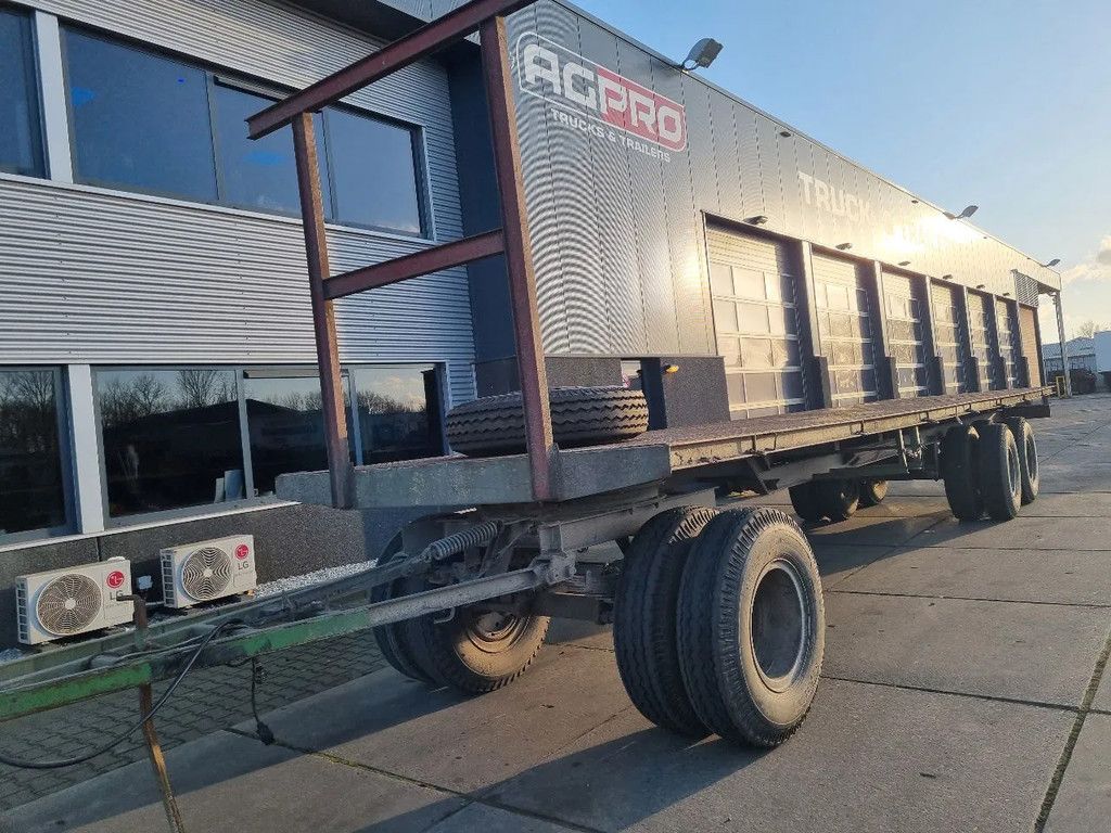 Diversen LANGE STRO WAGEN bladgeveerd hydr geremd LZV KENT