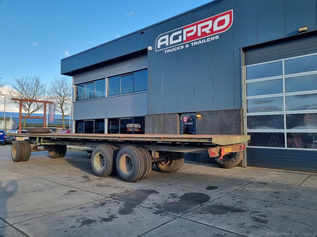 Diversen LANGE STRO WAGEN bladgeveerd hydr geremd LZV KENT