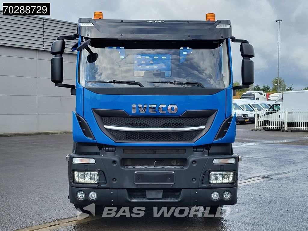 Iveco X-Way 420 6X2 Machine transporter Hydraulic Ramp Lift+steering axle ACC Euro 6