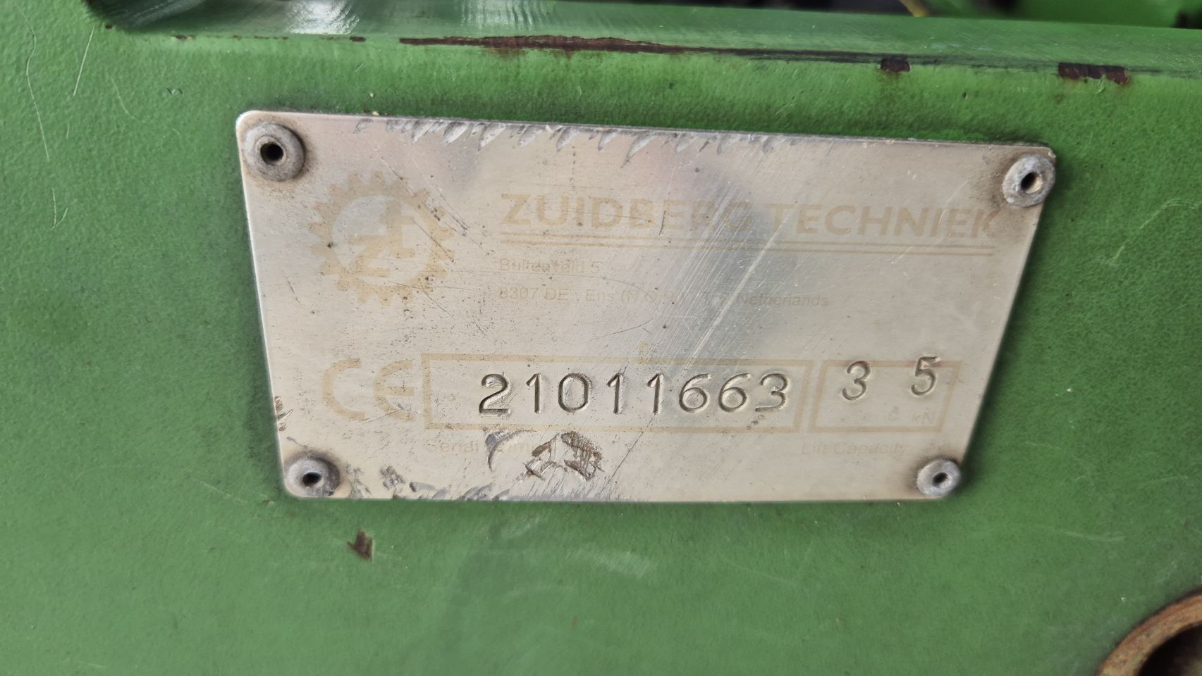 Zuidberg Fronthef en PTO voor John Deere 6000/10 serie