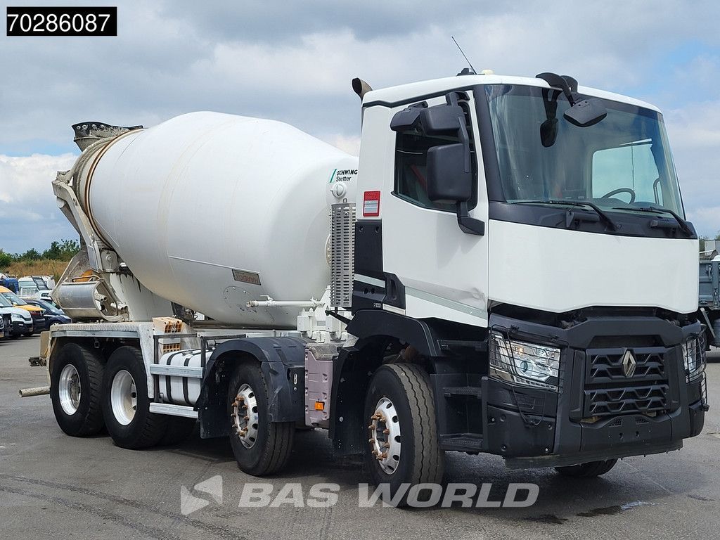 Renault C 430 8X4 9m3 Schwing Stetter Mixer Automatic Steelsuspension Euro 6