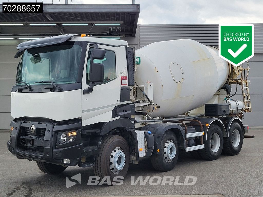 Renault C 430 8X4 9m3 Imer Steelsuspension Big-Axle Automatic Euro 6