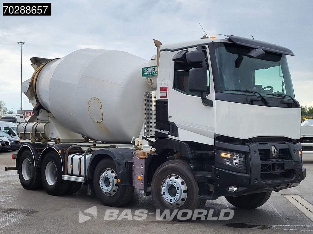 Renault C 430 8X4 9m3 Imer Steelsuspension Big-Axle Automatic Euro 6