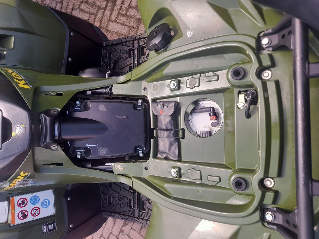 Yamaha Kodiak 700 EPS 4x4 met kenteken