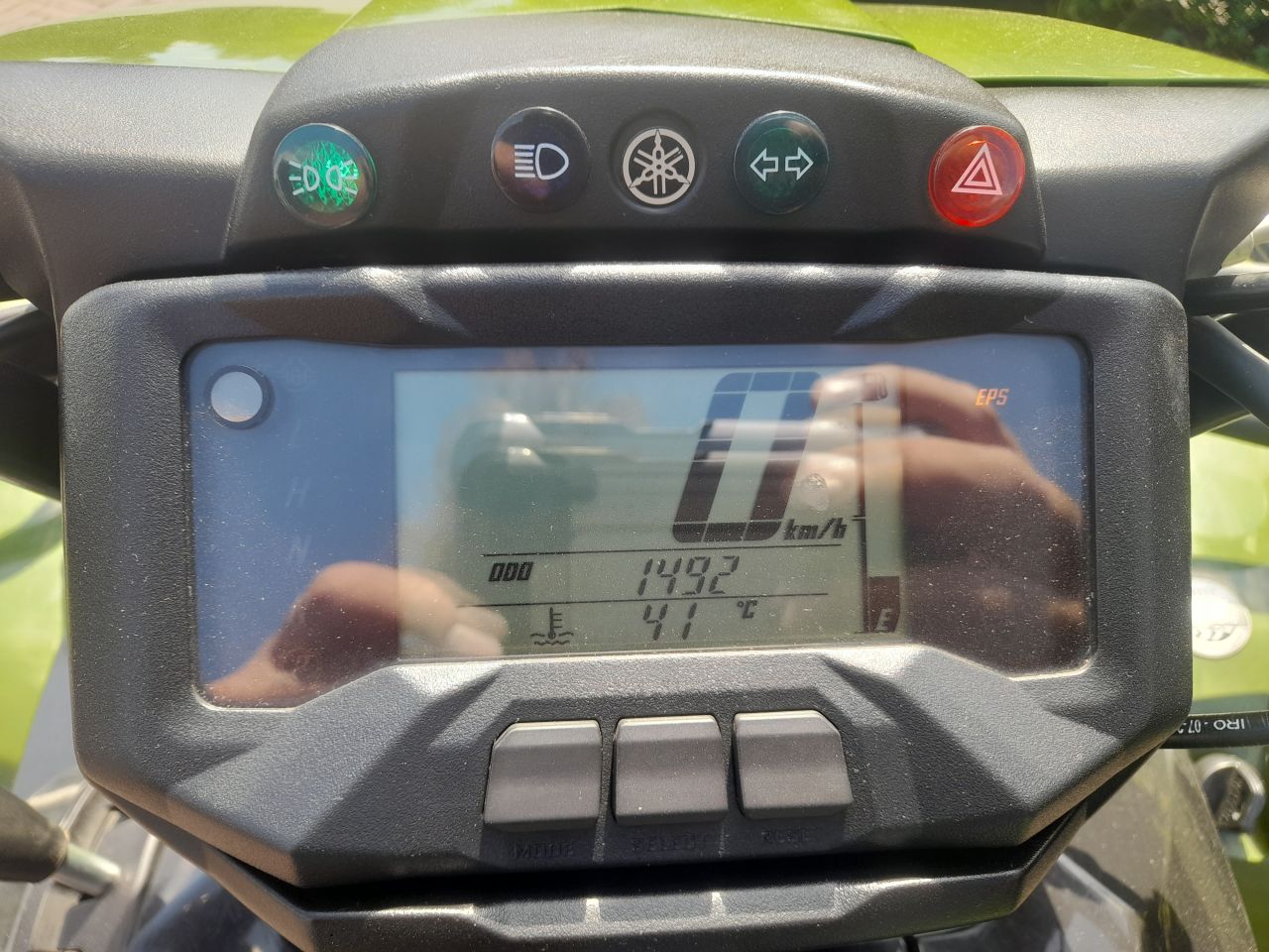 Yamaha Kodiak 700 EPS 4x4 met kenteken