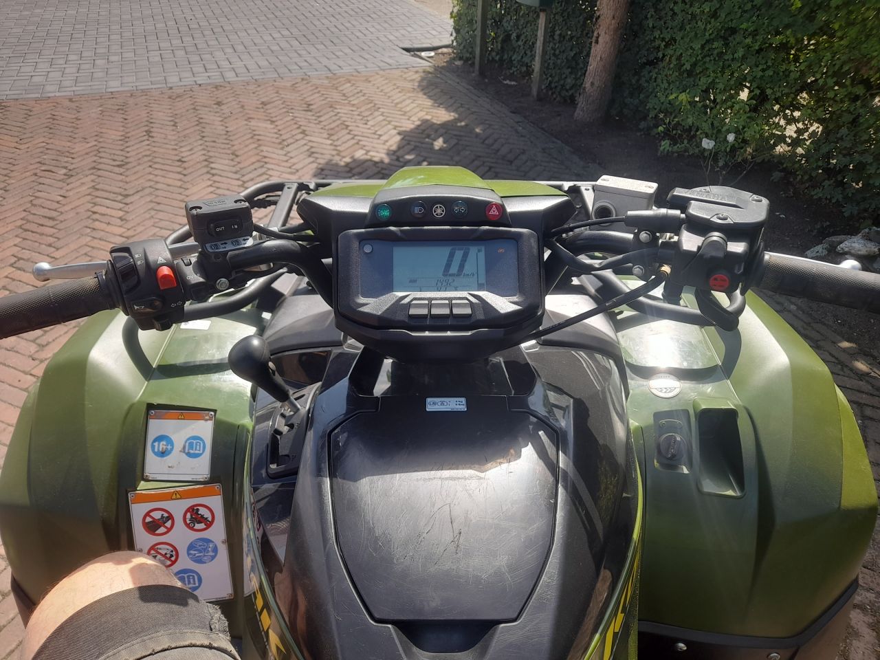 Yamaha Kodiak 700 EPS 4x4 met kenteken