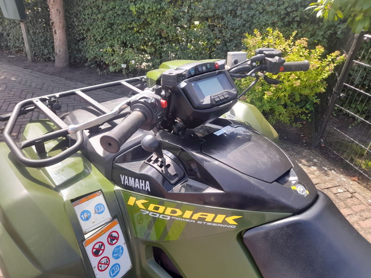 Yamaha Kodiak 700 EPS 4x4 met kenteken