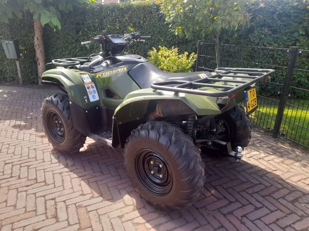 Yamaha Kodiak 700 EPS 4x4 met kenteken