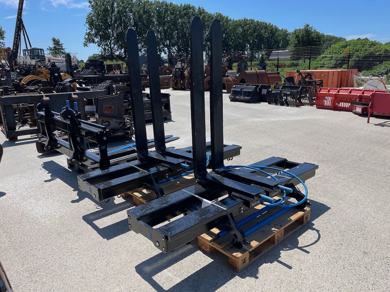 Hydraulische Big BM Palletset Volvo aansl