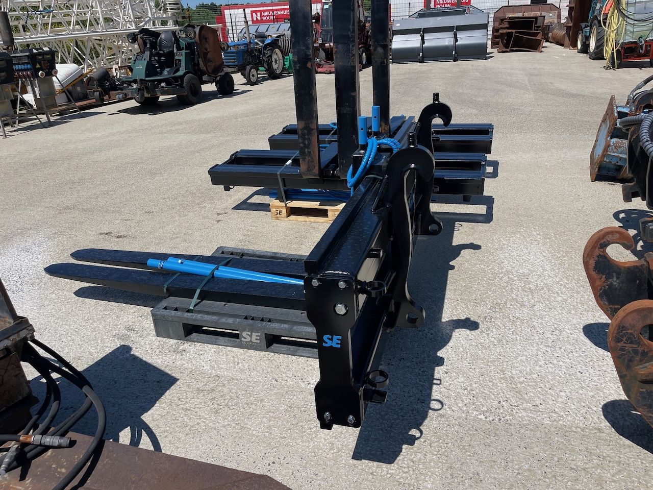 Hydraulische Big BM Palletset Volvo aansl