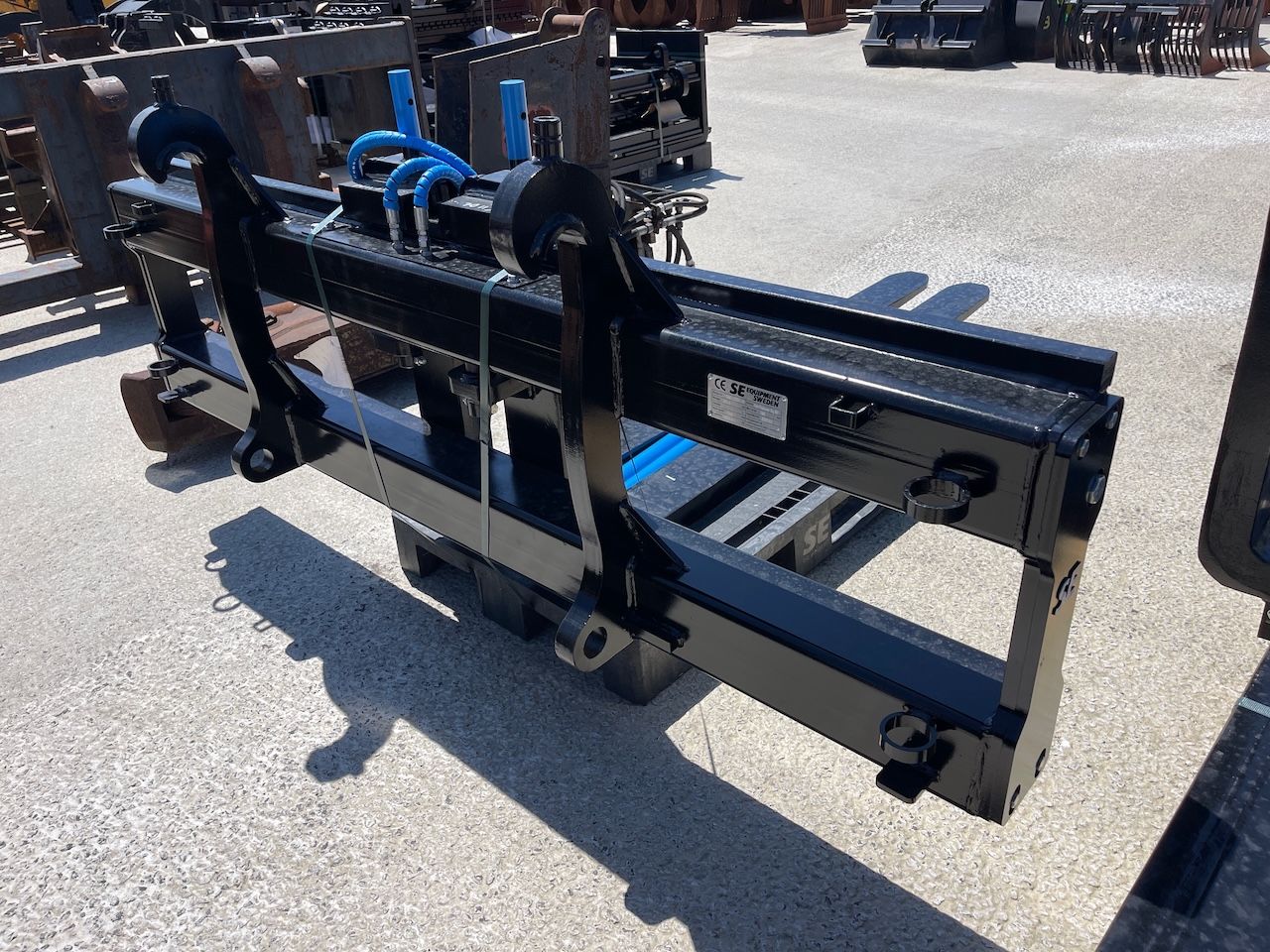 Hydraulische Big BM Palletset Volvo aansl