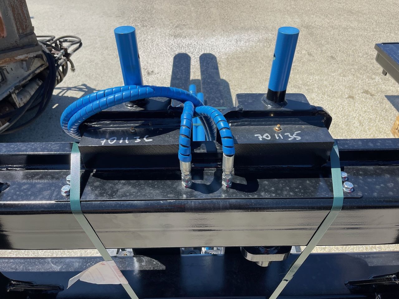 Hydraulische Big BM Palletset Volvo aansl