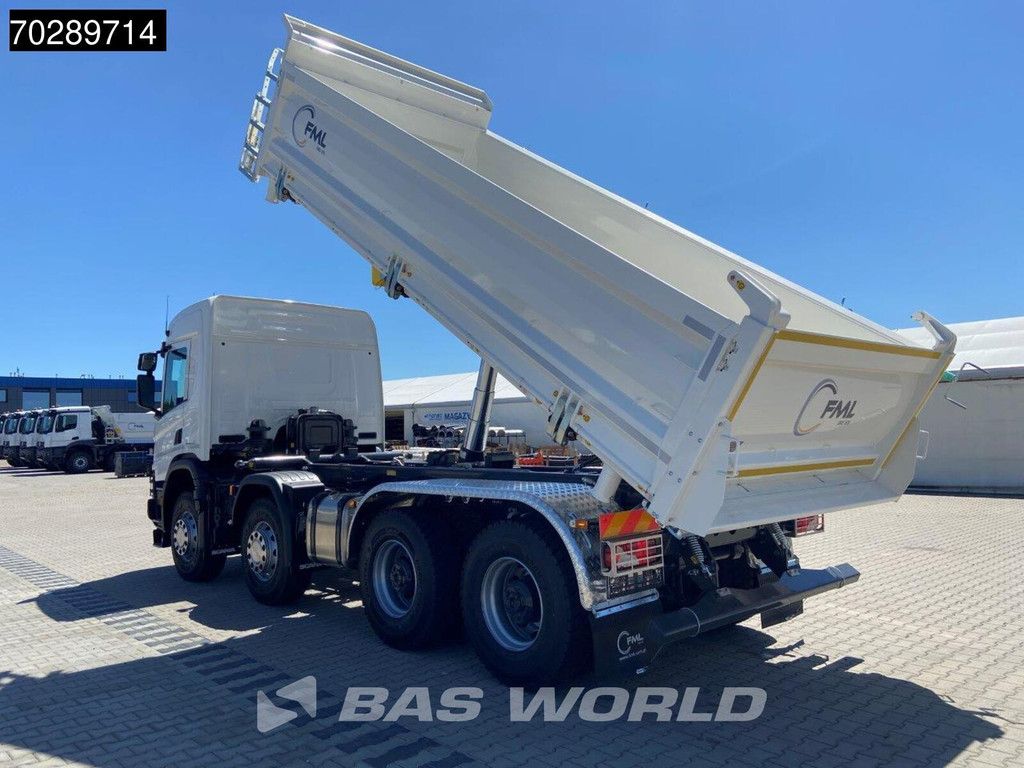 Scania P420 8X4 NEW! 13,5m3 3-way tipper Hardox450 Steel Steelsuspension Euro 6