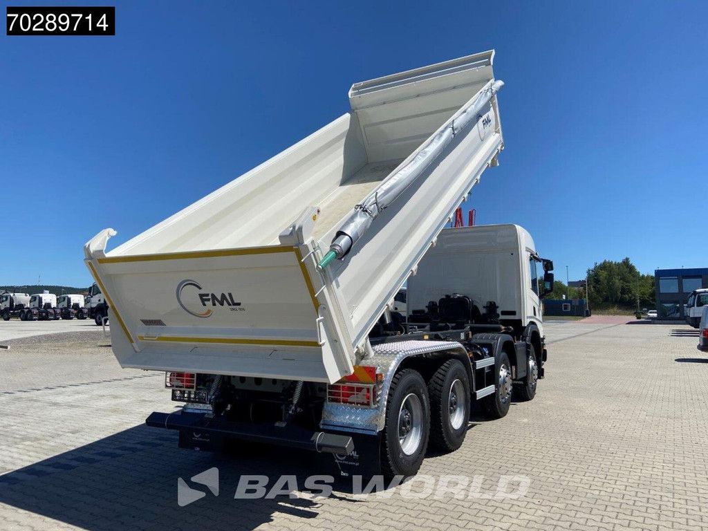 Scania P420 8X4 NEW! 13,5m3 3-way tipper Hardox450 Steel Steelsuspension Euro 6