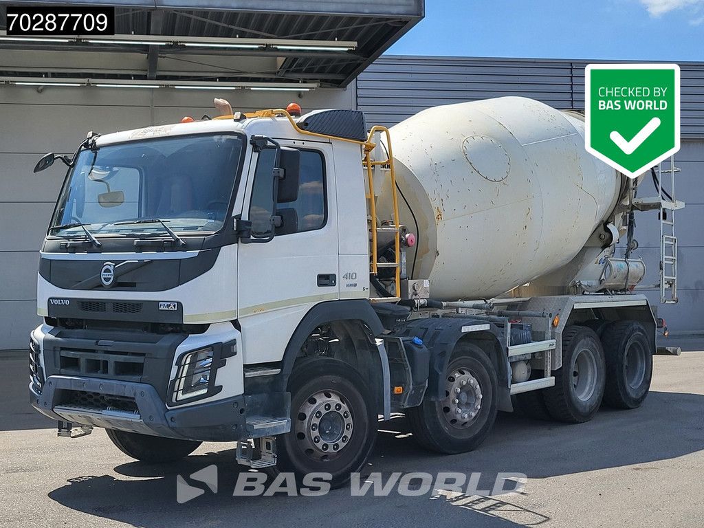 Volvo FMX FMX 410 8X4 9m3 Liebherr Mixer SteelSuspension Automatic Euro 6