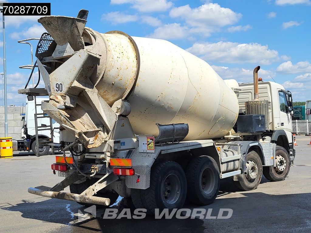 Volvo FMX FMX 410 8X4 9m3 Liebherr Mixer SteelSuspension Automatic Euro 6