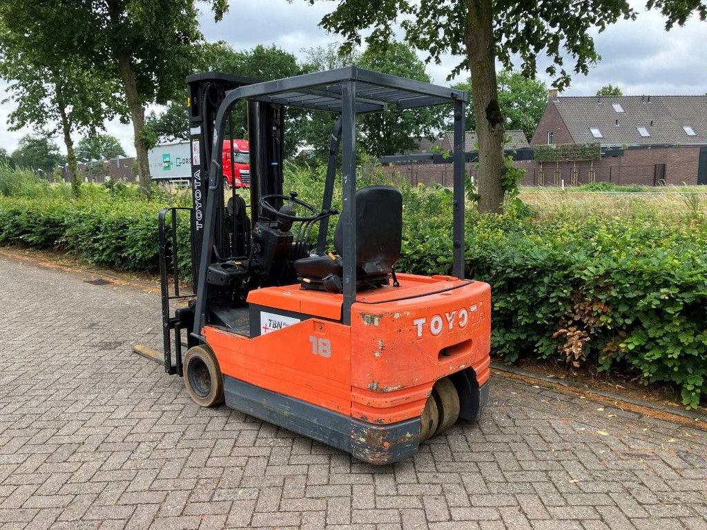 Forklift Toyota 5FBE18 Electric 1450kg 4.7m 1996