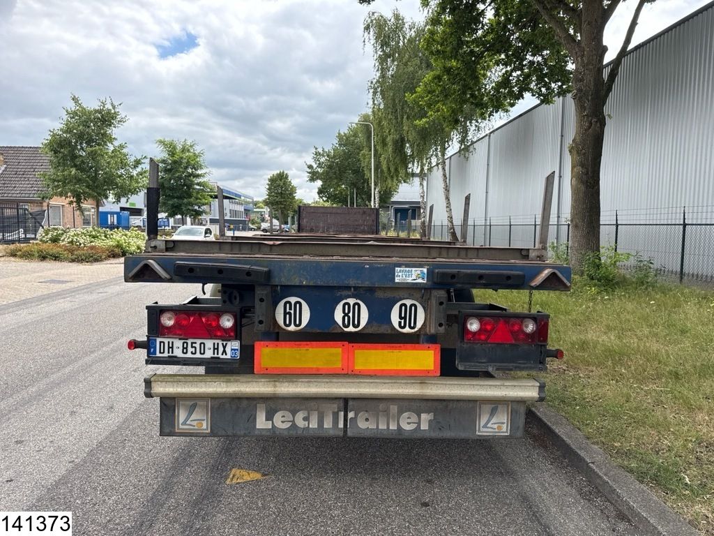 Lecitrailer open laadbak