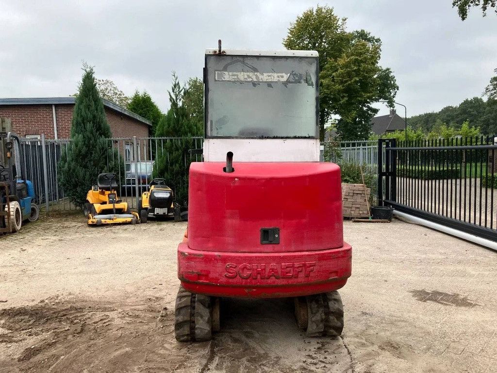Crawler excavator Schaeff HR 14 Diesel 2001