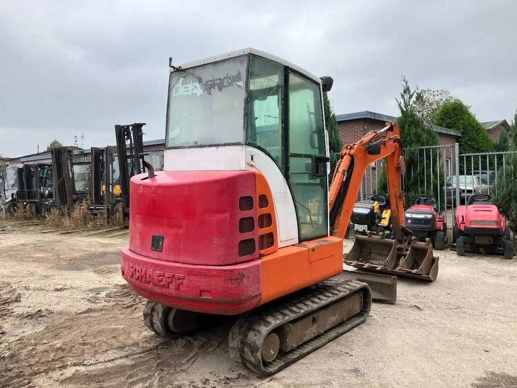 Crawler excavator Schaeff HR 14 Diesel 2001