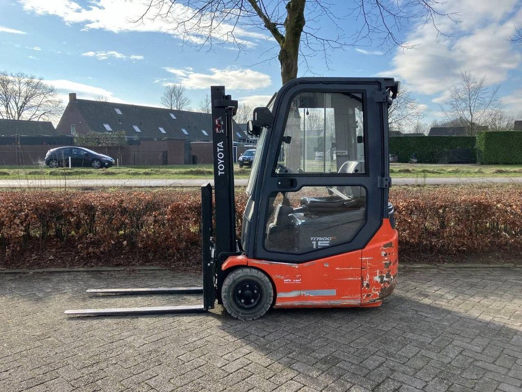 Forklift Toyota 7FBEST15 Electric 1500kg 3.01m 2019
