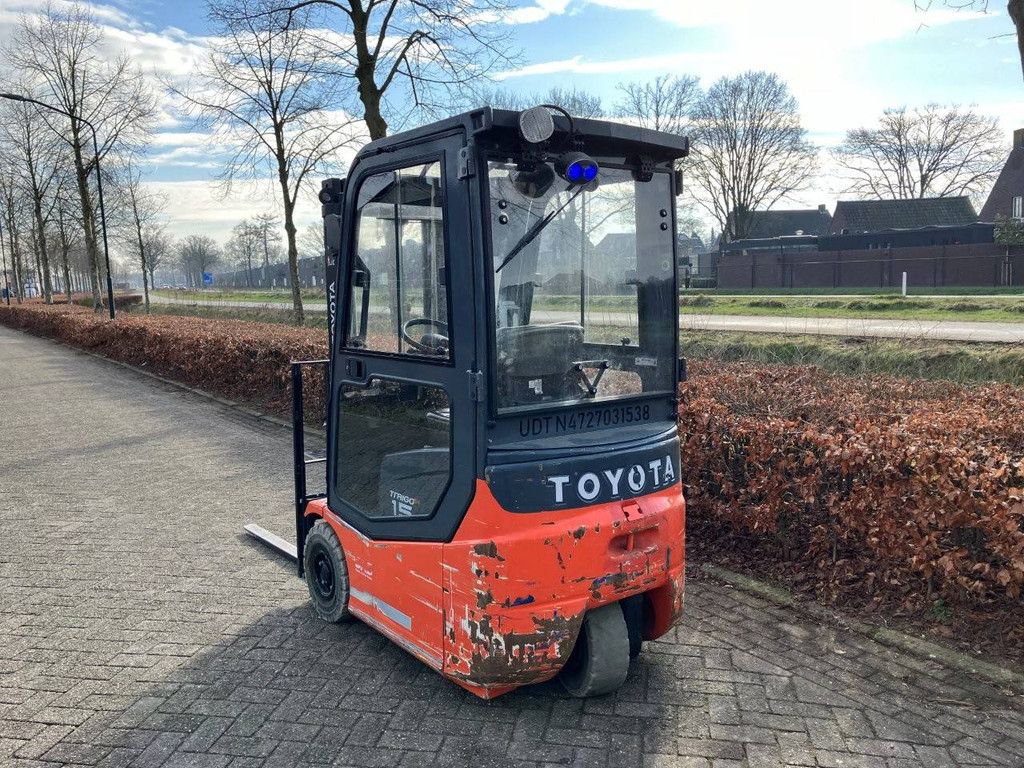 Forklift Toyota 7FBEST15 Electric 1500kg 3.01m 2019