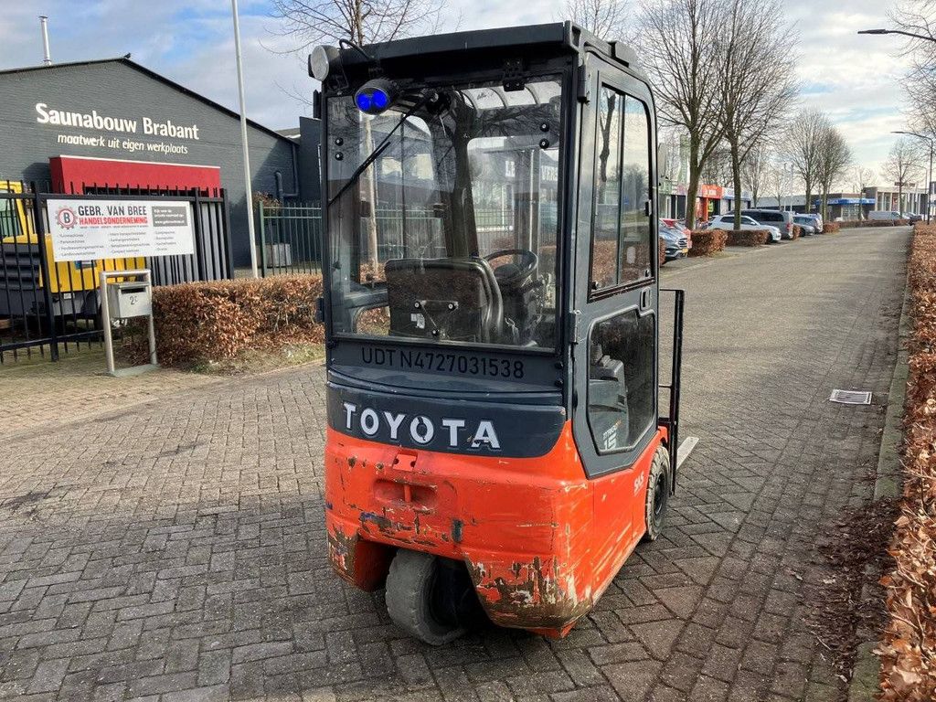 Forklift Toyota 7FBEST15 Electric 1500kg 3.01m 2019