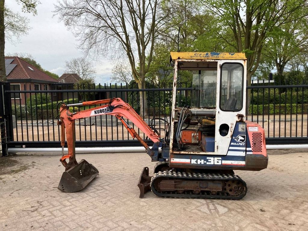 Minigraver Kubota KH-36 Diesel