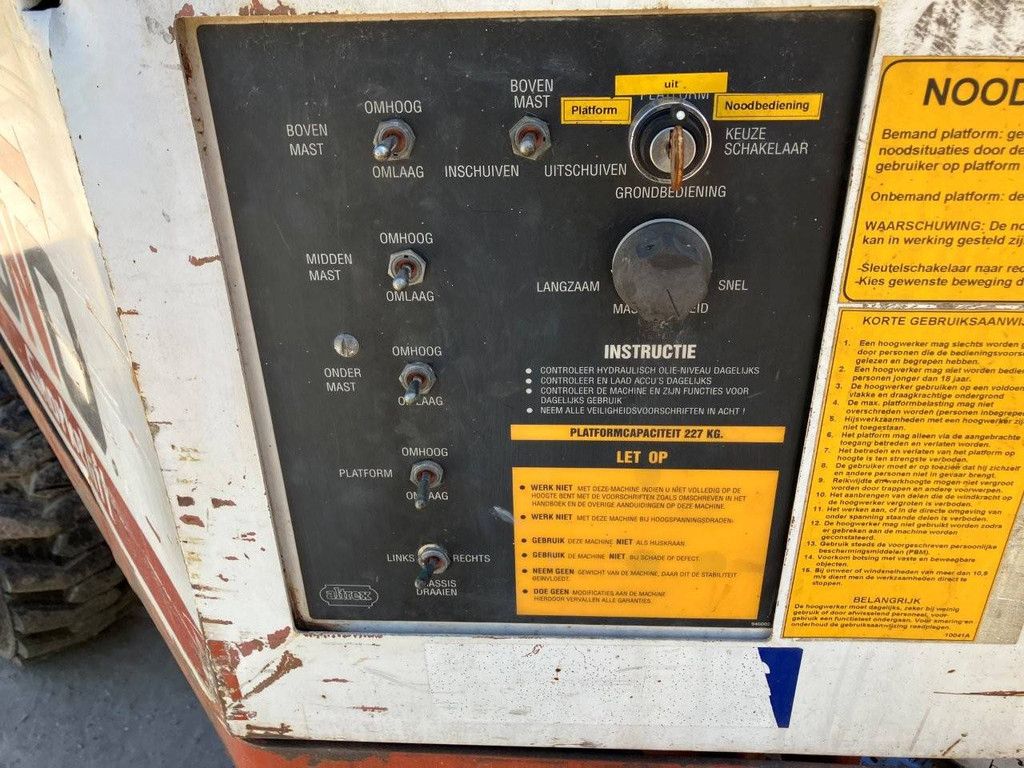 Knikarmhoogwerker Snorkel UNO-41E Elektrisch