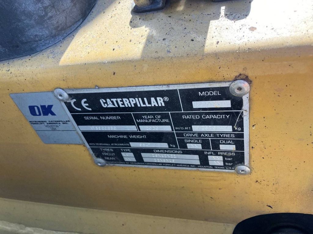 Gabelstapler Caterpillar GC60K Treibgas 6000kg 2000