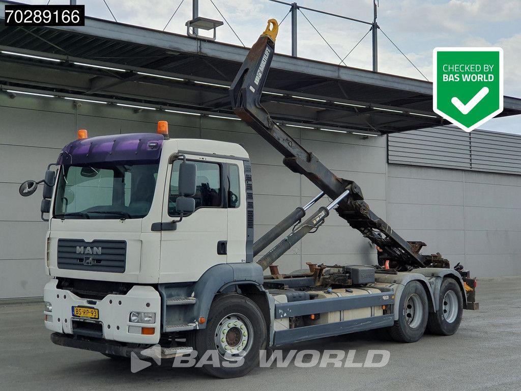 MAN TGA 28.400 6X2 NL-Truck HIAB Multilift LHZ26061 Lift-Axle Euro 5