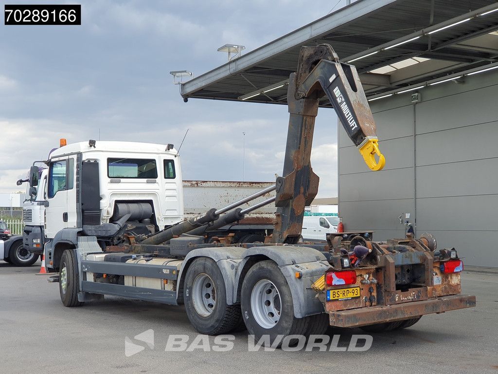 MAN TGA 28.400 6X2 NL-Truck HIAB Multilift LHZ26061 Lift-Axle Euro 5