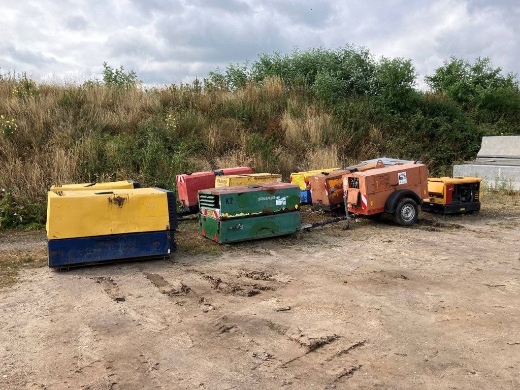 Lot of Compressors and Welding Machines
