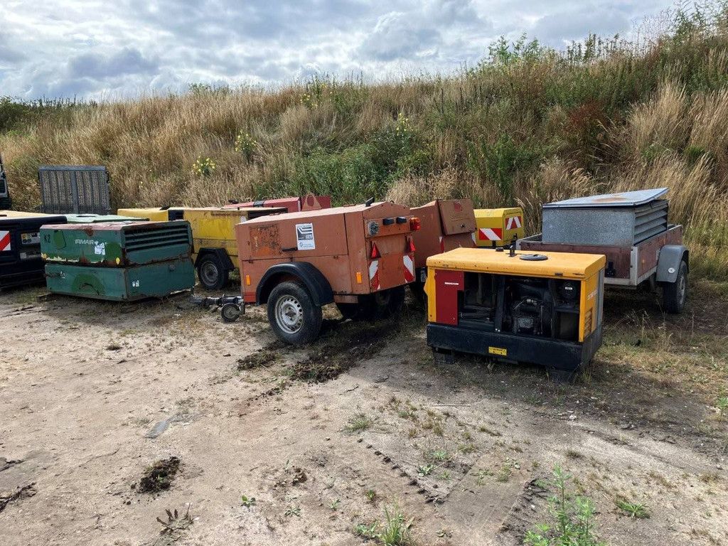 Lot of Compressors and Welding Machines