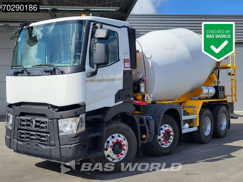Renault C 430 8X4 9m3 Liebherr Mixer Steelsuspension Automatic Euro 6